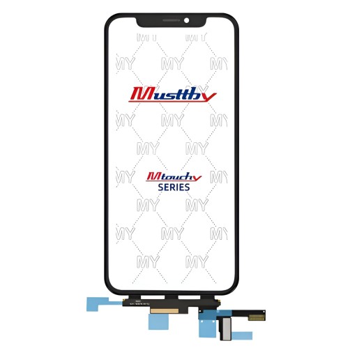 SZYBKA RAMKA DOTYK DO IPHONE X + KLEJ OCA Z UKŁADEM KONTROLEREM IC MUSTTBY