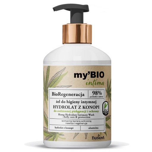 my'BIO Intima KONOPNY ŻEL DO HIGIENY INTYMNEJ