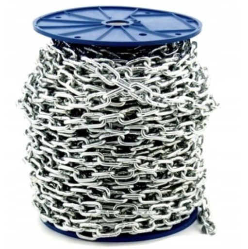 ŁAŃCUCH DO HUŚTAWKI OCYNK STUDZIENNY METALOWY 3 MM - 1Mb