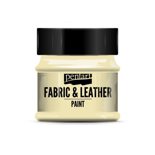 PENTART FARBA DO TKANIN I SKÓR 50 ml KOŚĆ SŁONIOWA
