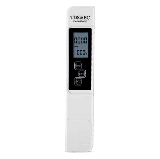 TESTER TWARDOŚCI WODY OSMOZA PRZEWODNOŚĆ PRĄDU °C