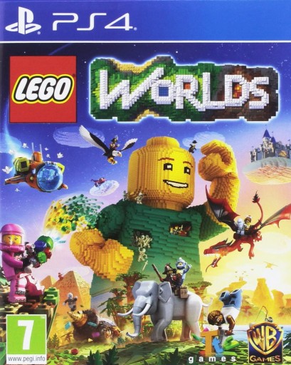 LEGO WORLDS PL PS4 OUTLET
