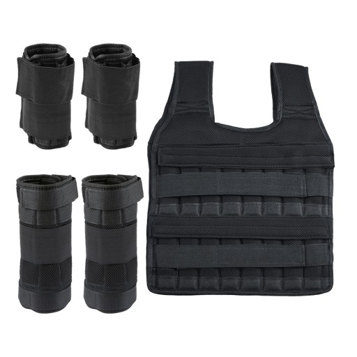 Adjustable Weight Vest Weighted Bracelet Ankle Weights 15kg Capacity