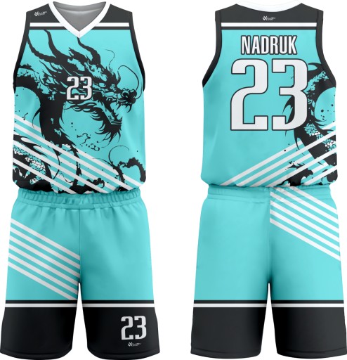 KOMPLET SPORTOWY KOSZYKARSKI PERSONALIZOWANY 107