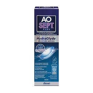 Płyn do soczewek AOSEPT Plus HydraGlyde 360 ml