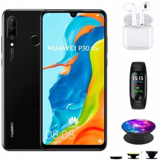 Smartfon Huawei P30 Lite 6 GB / 256 GB czarny