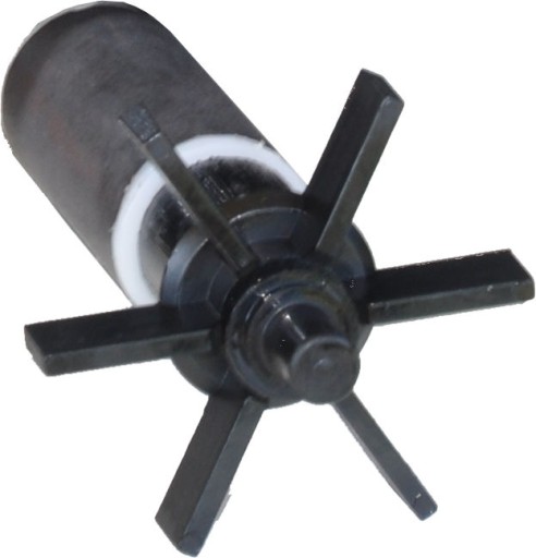 Wirnik do pompy HX-6830 oś ceramiczna, podkładka, gumowe mocowania osi