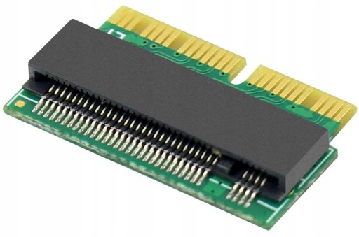 Konwerter Adapter PCIe NVMe M2 M.2 NGFF do MacBook A1465 A1466 A1398 A1502