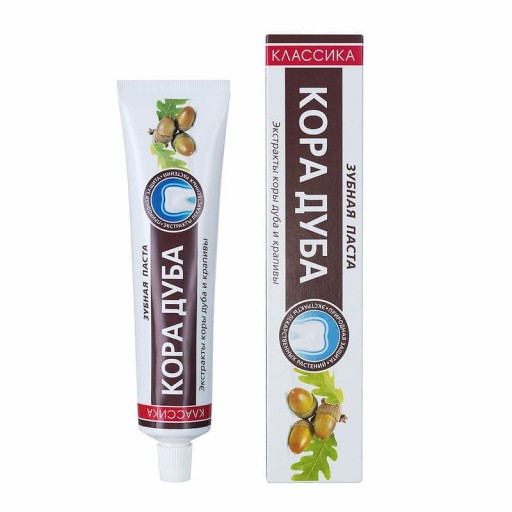 PASTA DO ZĘBÓW BEZ FLUORU KORA DĘBU POKRZYWA 150 g