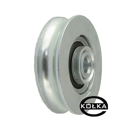 Rolka metalowa do bramy jezdna fi.30mm na rurę