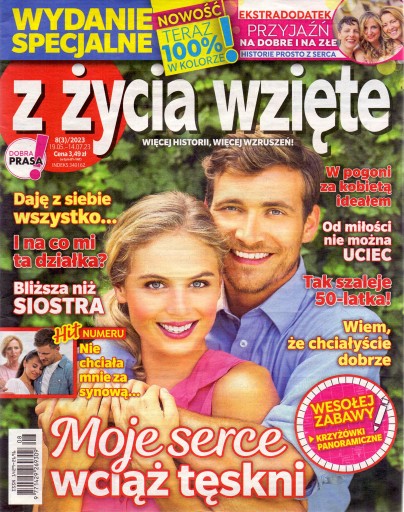 Z życia wzięte wyd. spec. 8/2023. Więcej historii,