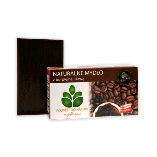 Mydło EKO z borowiną kawą Powrót do Natury 100 g