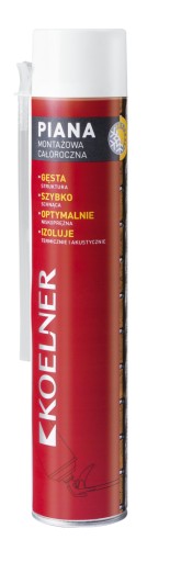 PIANA POLIURETANOWA CAŁOROCZNA WĘŻYKOWA 660ML KOEL