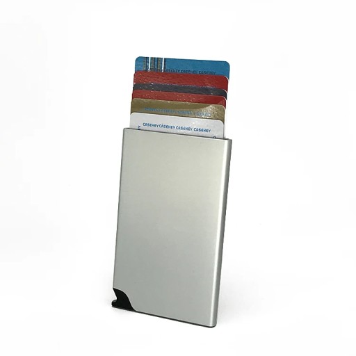 Minimalist Anti Rfid Blocking Wallet Men's Money Clip Slim Mini Wallet