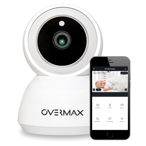 KAMERA WiFi IP MONITORING FullHD 1080p OBROTOWA