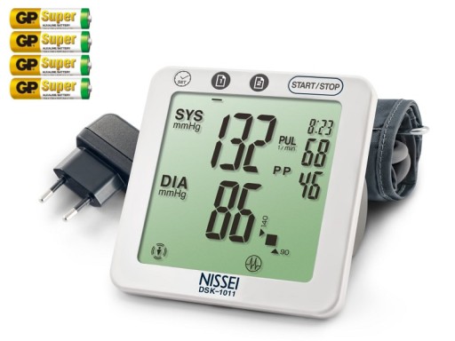 Ciśnieniomierz elektroniczny Nissei DSK-1011 na ramię