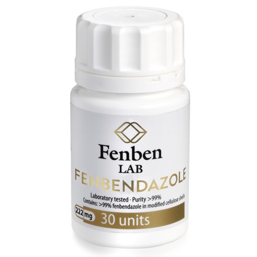 Fenbendazol 222 mg obj. > 99% Fenben Lab 30 kaps