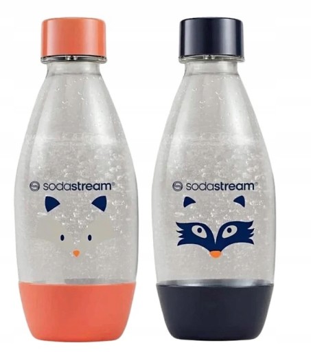 ZESTAW 2x BUTELKA BUTELKI 0,5L NA WODĘ SodaStream Fuse | DO ZMYWARKI