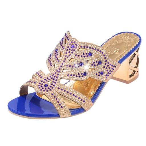 Bohemian Rhinestone Sandals for Women Summer 2023