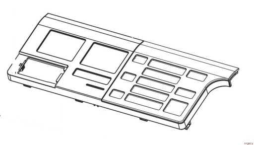 Control Panel Front Cover 41X1352 Lexmark MX321