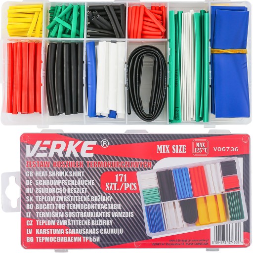 Koszulka izolacyjna termokurczliwa polichlorek winylu (PVC) V06736