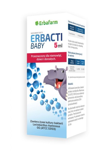 Erbacti Baby probiotyk 5 ml