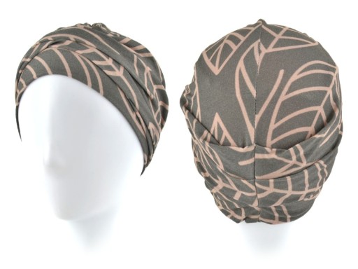 Turban po chemioterapii SAMOA B328, bambus, elastan, chustka na głowę