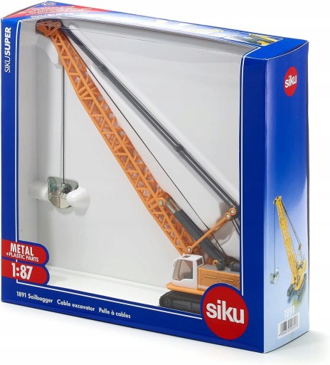 1891 SIKU METAL KOPARKA LINOWA LIEBHERR 3+