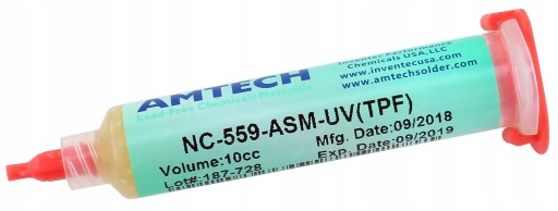 *POLECANY HQ* AMTECH NC-559-ASM-TPF(UV) 10g
