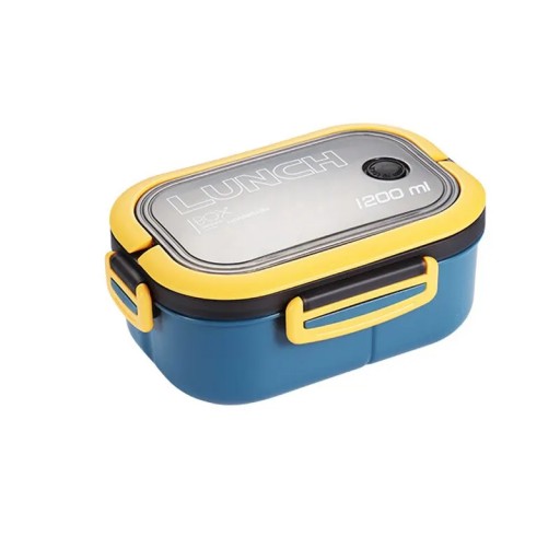 Single Double-layer Lunch Box Portable Compartment Fruit Food Box