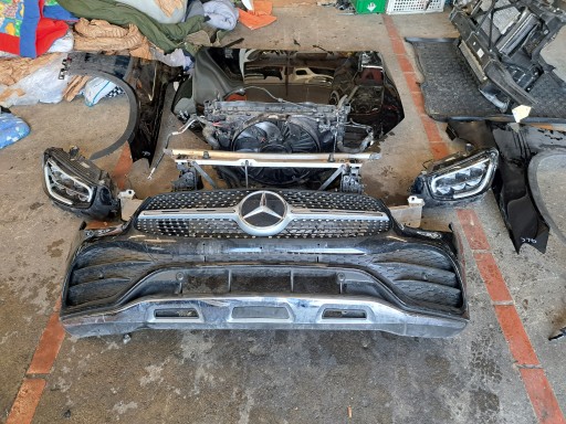 Mercedes 253 glc lift amg zderzak maska lampy pas