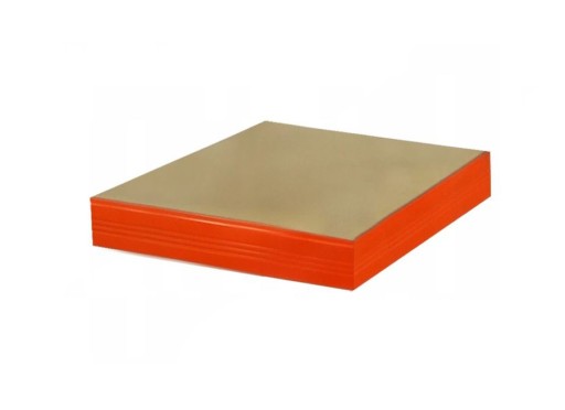 Półka pomarańczowa 60x60 regał metalowy Helios 175