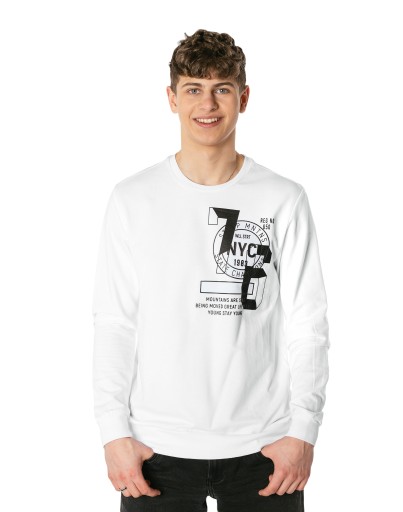 Bluza Koszulka Męska z Długim Rękawem 3127-1 r XXL