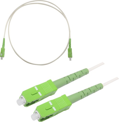 Patchcord światłowodowy kabel SC/APC-SC/APC sx 1m