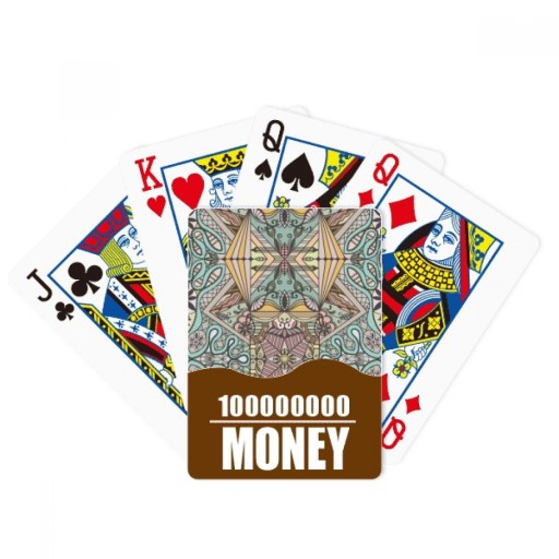 poker gry linii rokoko karty ręczna Zabawna