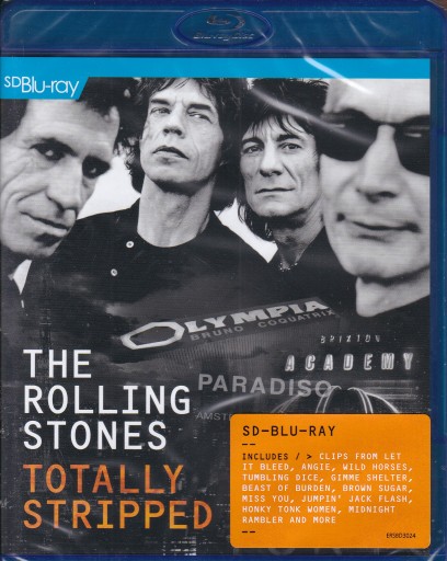 BLU RAY ROLLING STONES- TOTALLY STRIPPED (NOWA W FOLII)