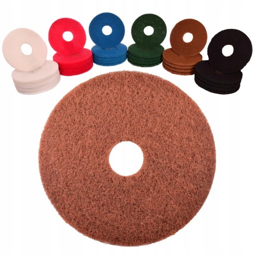5 x PAD MASZYNOWY BRĄZOWY TWARDY 460mm POLERKI