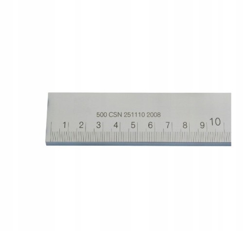 PRZYMIAR SZTYWNY ZE SKALĄ 1000 x 40 x 8 mm Kl.II