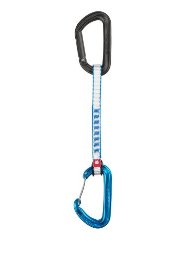 Ekspres Ocun Hawk QD Combi DYN 11 15 cm - anthracite/blue