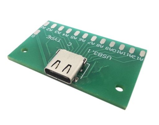 ADAPTER GNIAZDA USB TYP C 3.1 DO LUTOWANIA