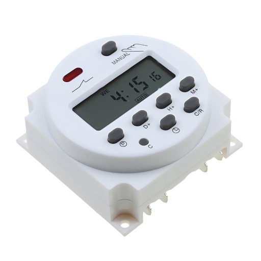 Programowalny timer LCD 24V 16A Przełącznik