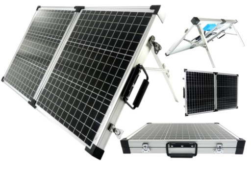 Przenosny panel solarny 12V skladany 60W MOCNY