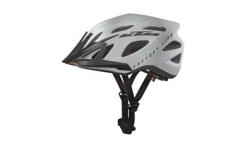 Kask Factory Line KTM srebrny