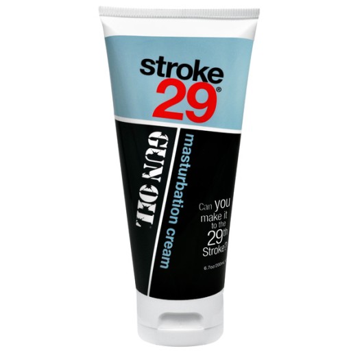 KREM DO MASTURBACJI STROKE 29 GUN OIL 200ML