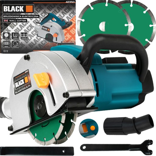 BRUZDOWNICA ELEKTRYCZNA 3150W +2 TARCZE WALIZKA