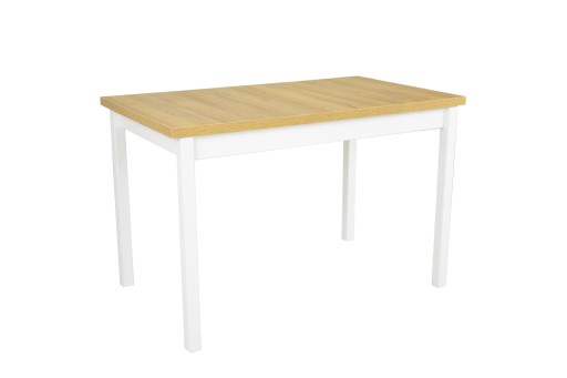 Stół rozkładany 70x120/160 Laminat Biały Dąb