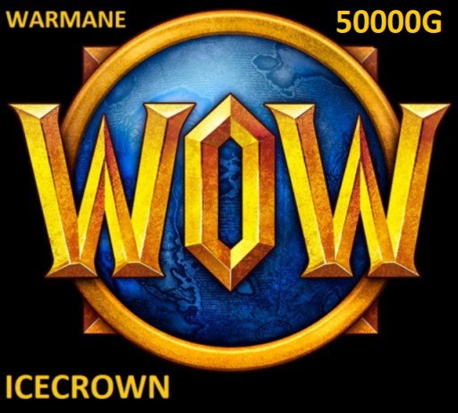 WOW WARMANE ICECROWN GOLD 50K 50000 GOLDA A/H