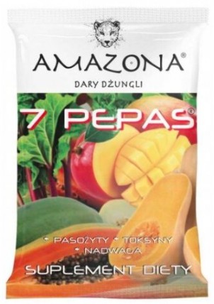 7 PEPAS PASOŻYTY USUŃ OCZYŚĆ JELITA WATROBA