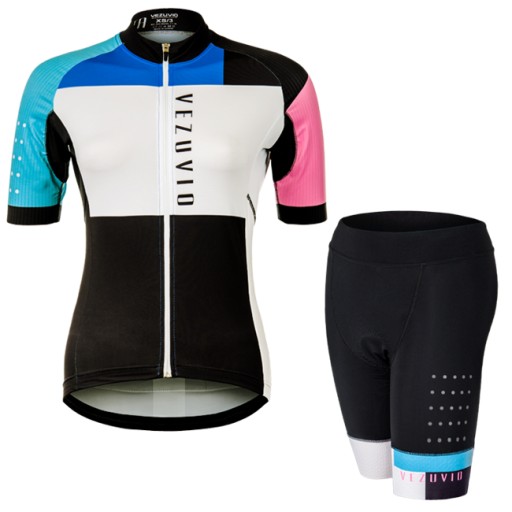 Komplet rowerowy damski Vezuvio Berota rozmiar XS