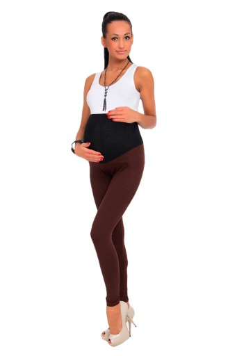 LEGGINSY CIĄŻOWE Z PANELEM I KIESZENIAMI LCK 2XL